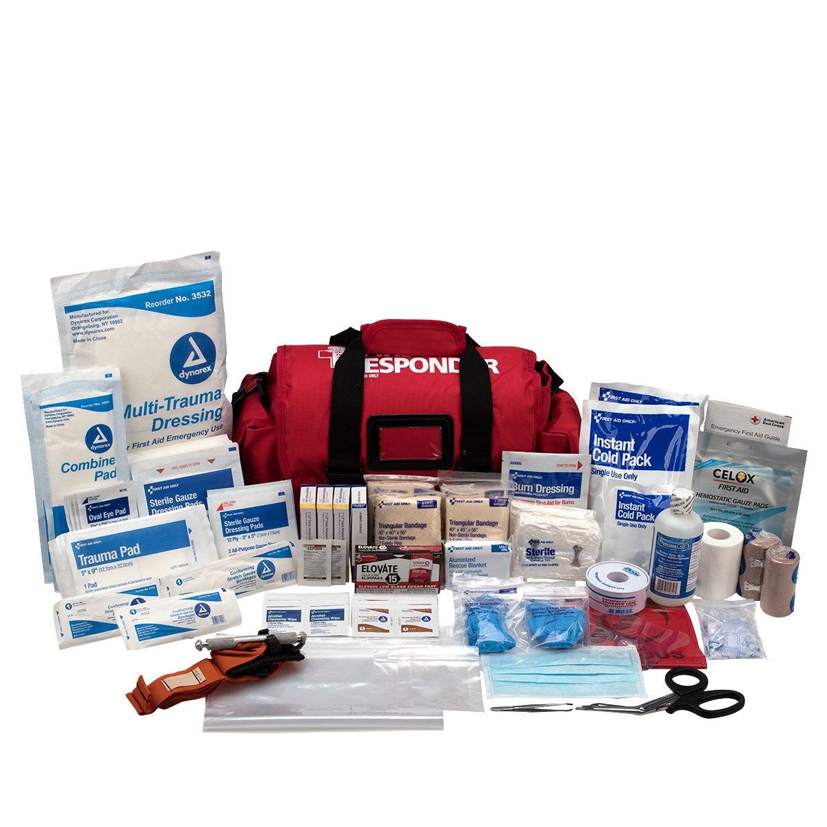 First Aid Only Deluxe First Responder Kit 91110 First Aid Only Deluxe First Responder Kit 91110